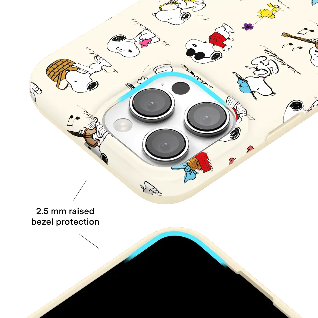 Snoopy Moods iPhone Case