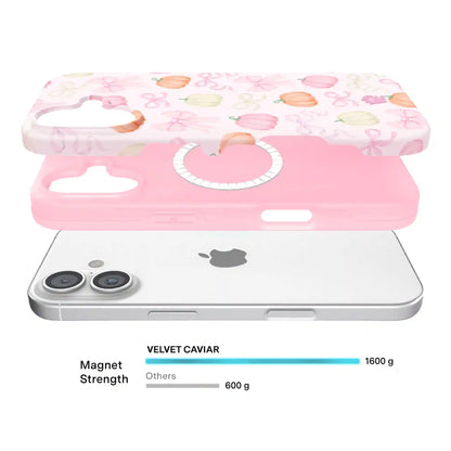 Pink Pumpkin Princess iPhone Case