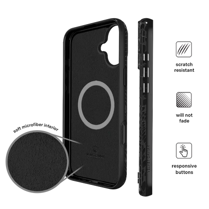 Black Croc iPhone Case