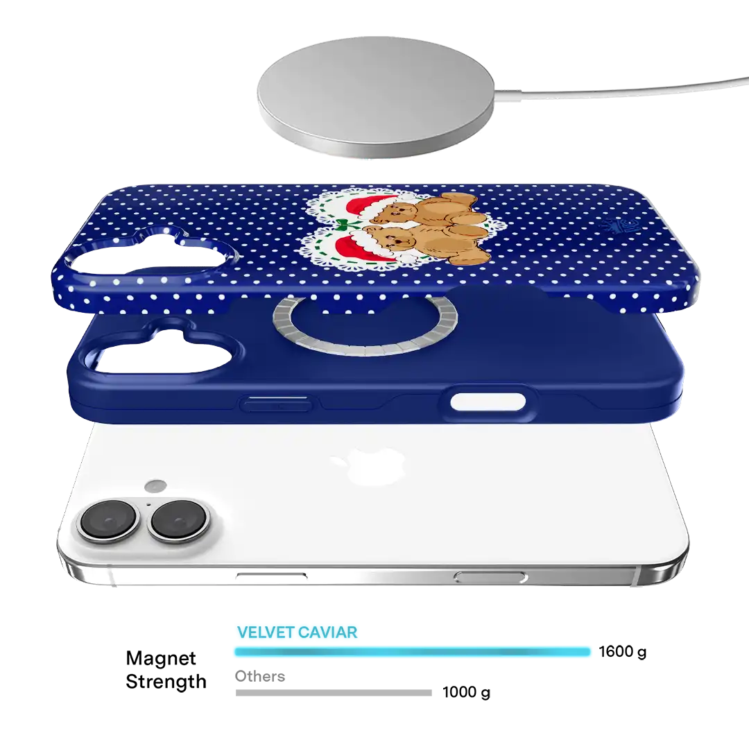 Winter Teddy iPhone Case