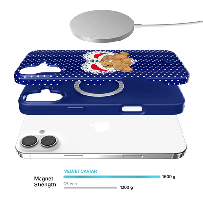 Winter Teddy iPhone Case