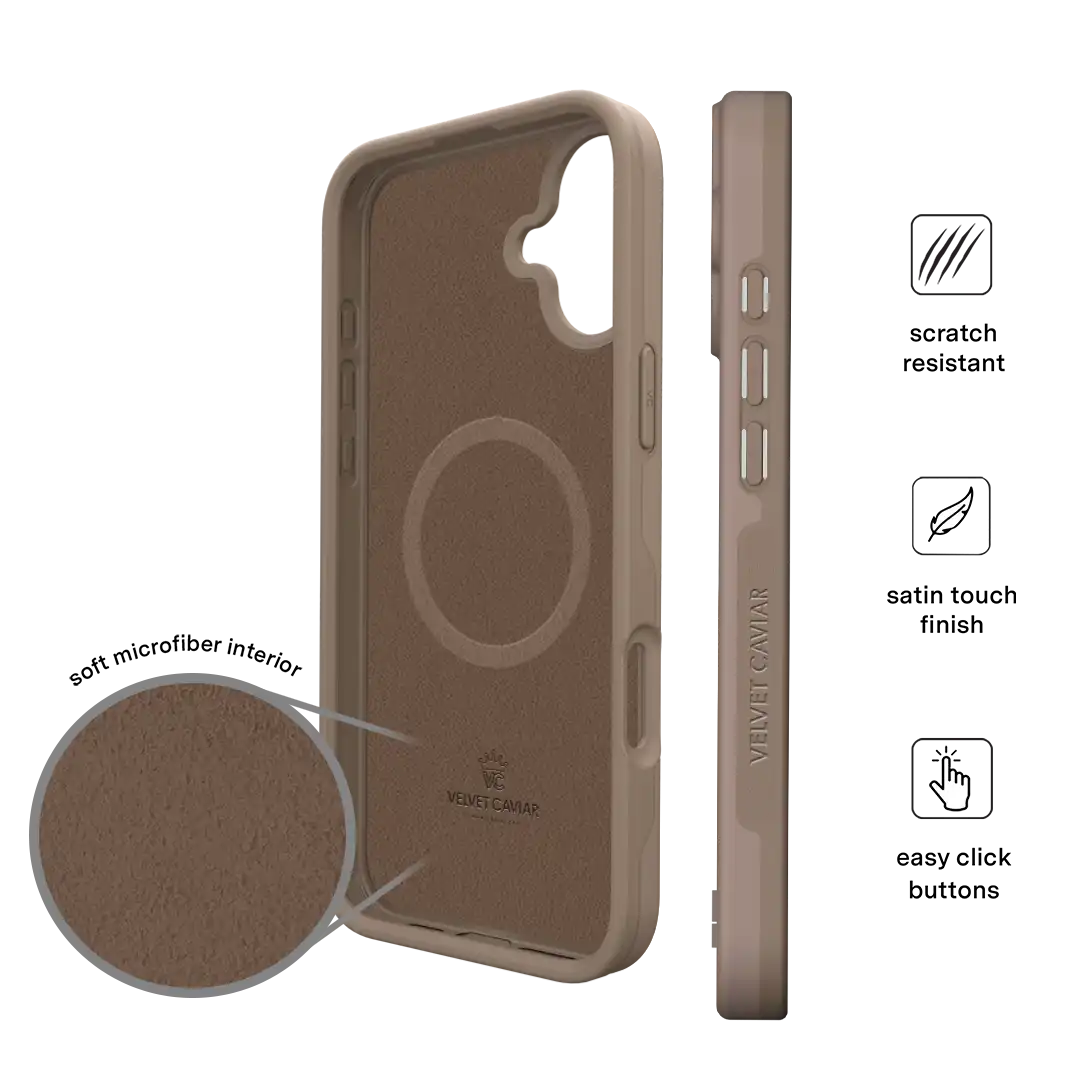 Cashmere Taupe iPhone Case