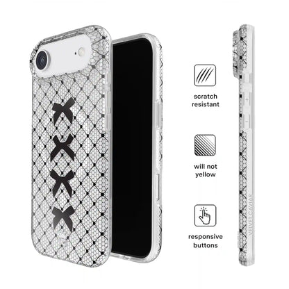 Lacy Black Bows iPhone Case
