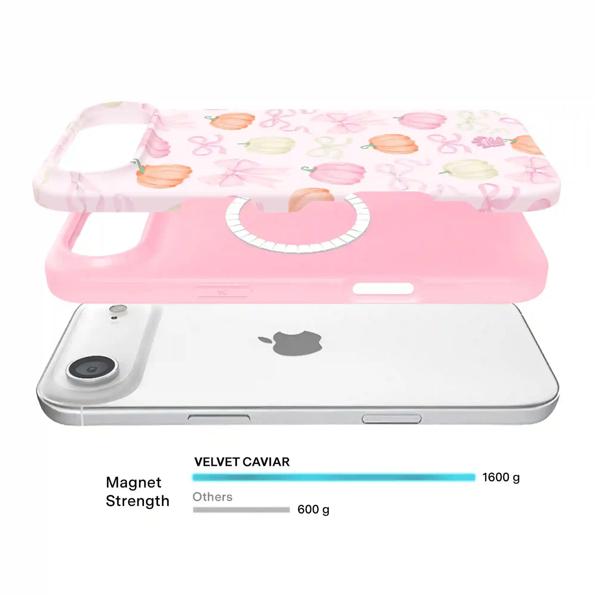Pink Pumpkin Princess iPhone Case