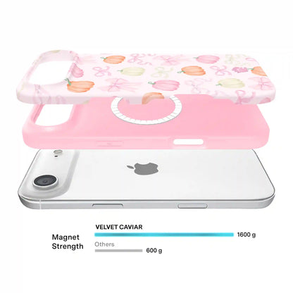 Pink Pumpkin Princess iPhone Case