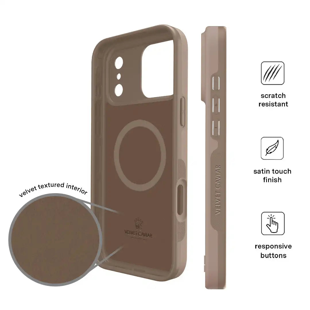 Cashmere Taupe iPhone Case