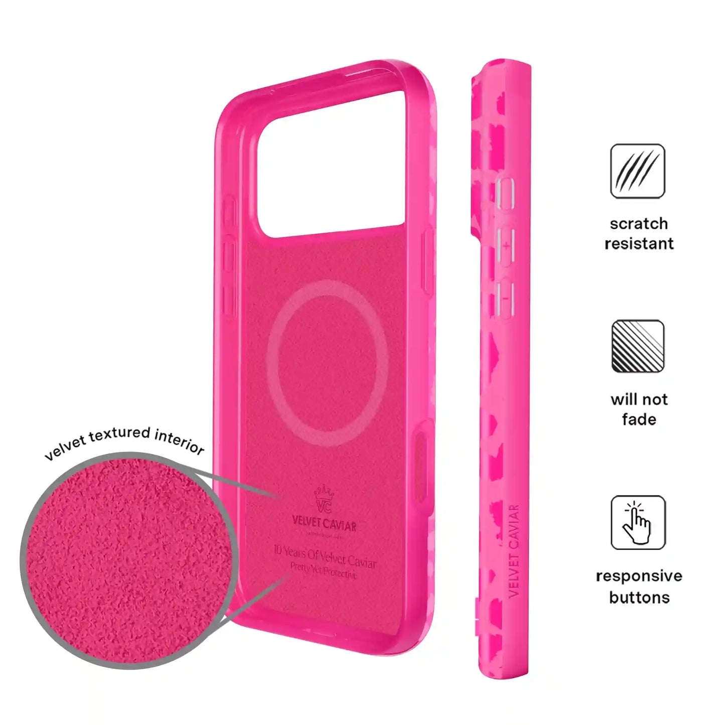 Even Hotter Pink Leopard iPhone Case