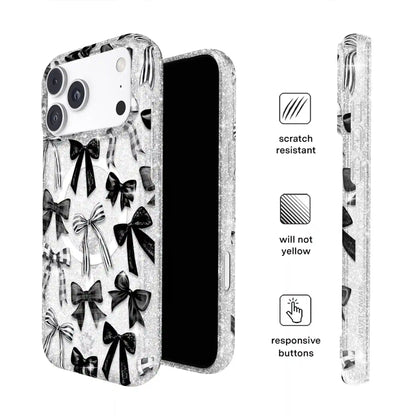 Gothic Bows iPhone Case