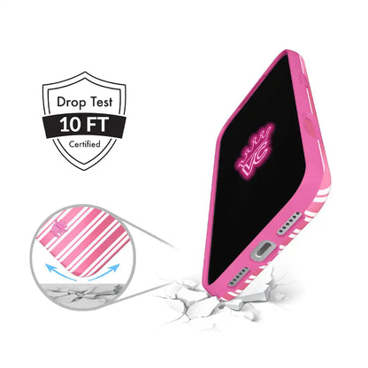 Candy Cane Stripes iPhone Case