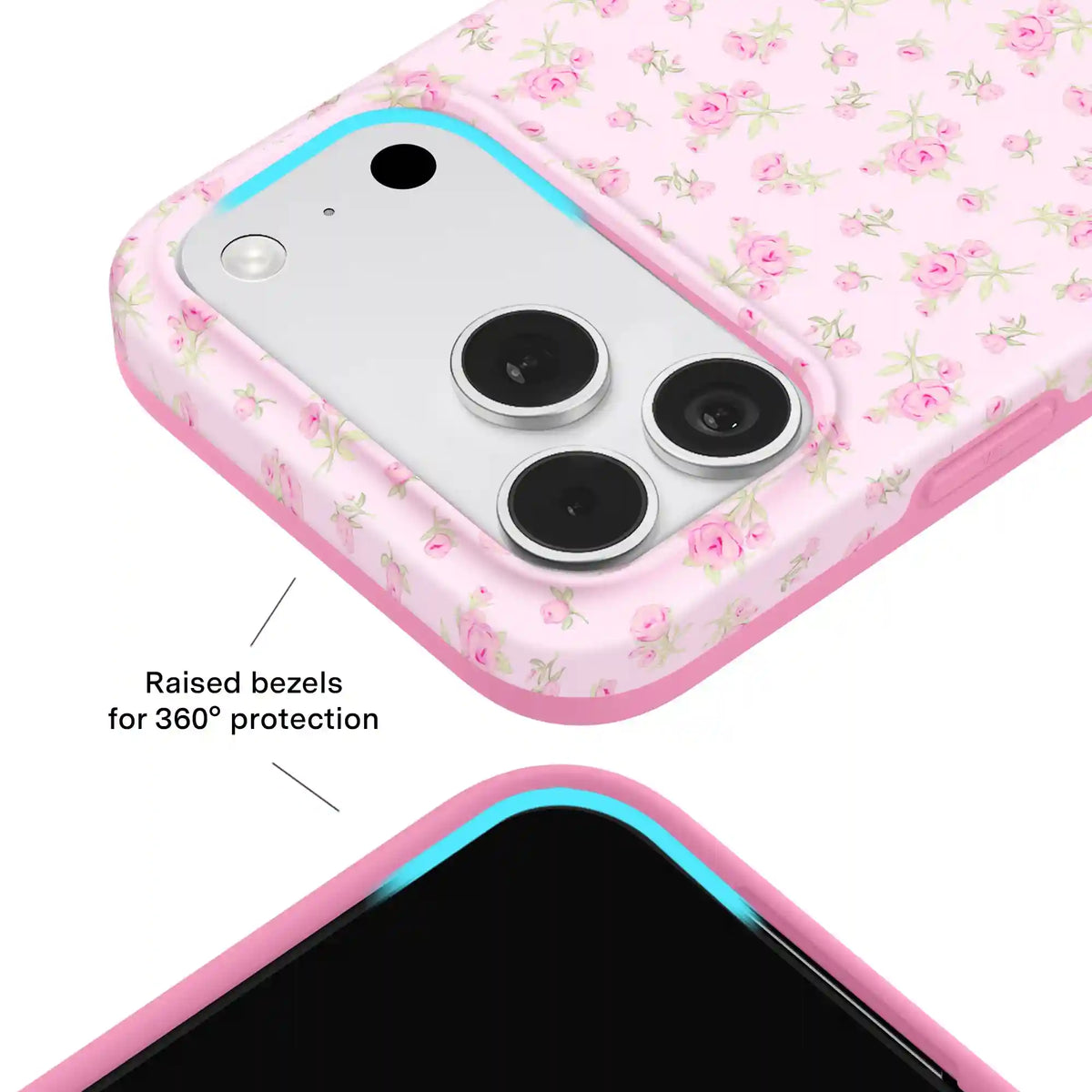 Dainty Pink Floral iPhone Case