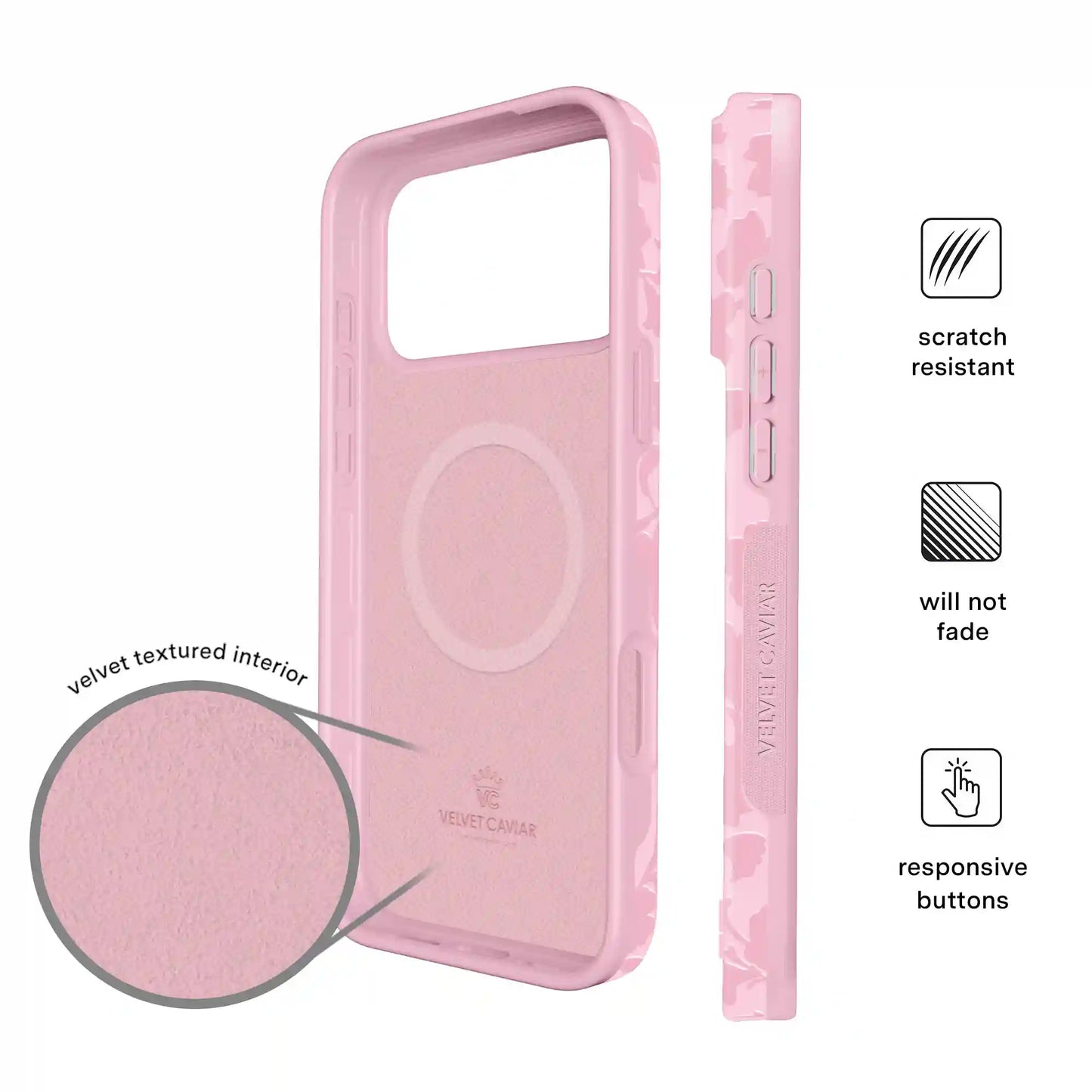 Magical Mauve Floral iPhone Case