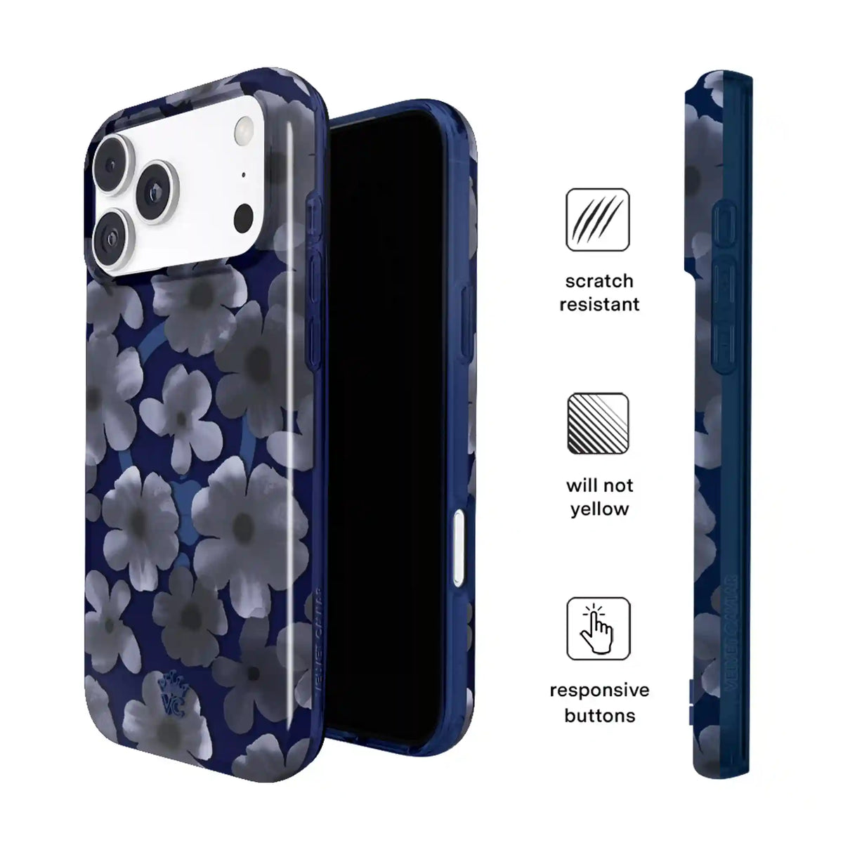 Midnight Blossom iPhone Case