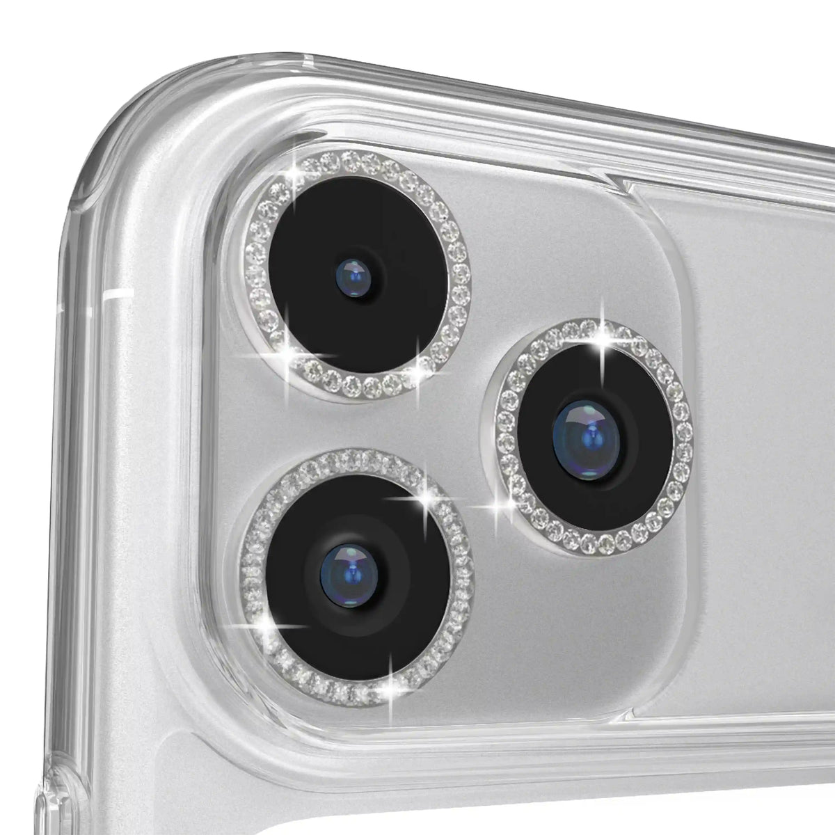 Crystal Glam Camera Lens Protector for iPhone