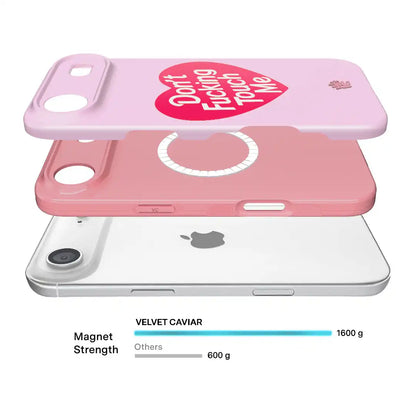 Don't F Touch Me iPhone Case