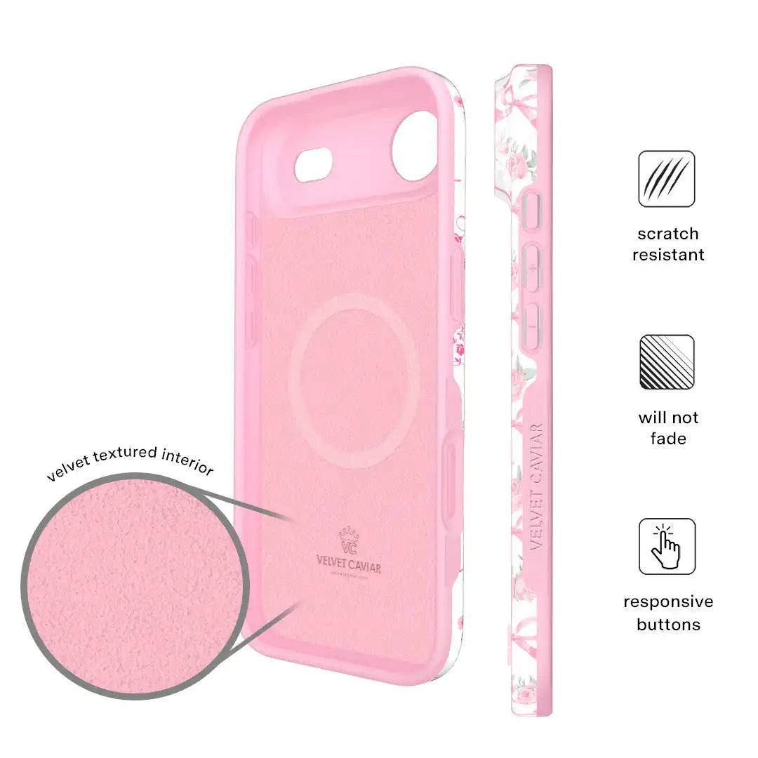 Lovely Pink Bows iPhone Case