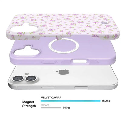 Dainty Lilac Floral iPhone Case