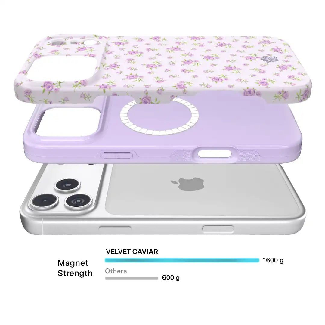 Dainty Lilac Floral iPhone Case