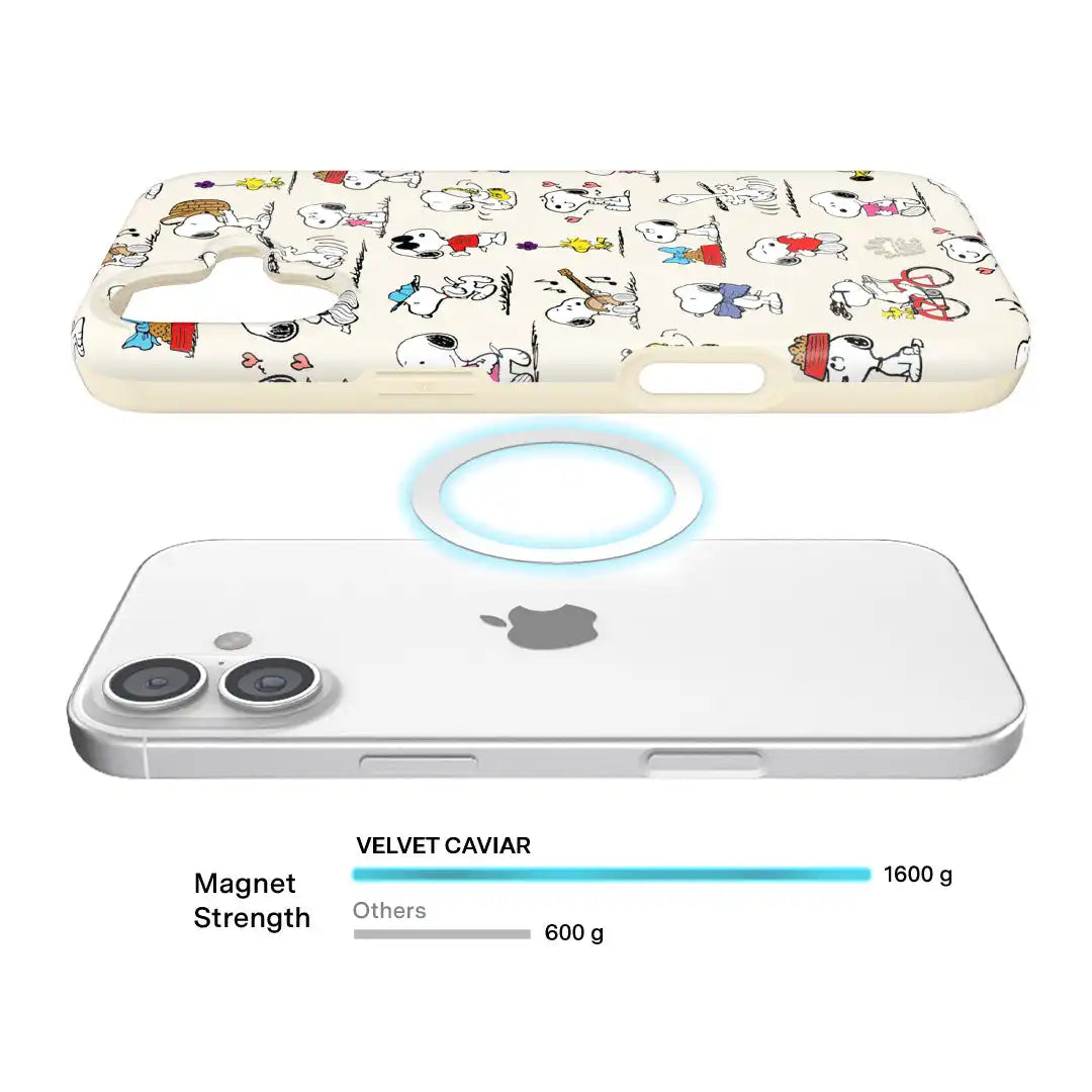 Snoopy Moods iPhone Case