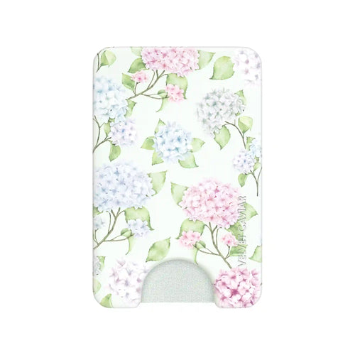 Hydrangea Floral MagSafe Wallet