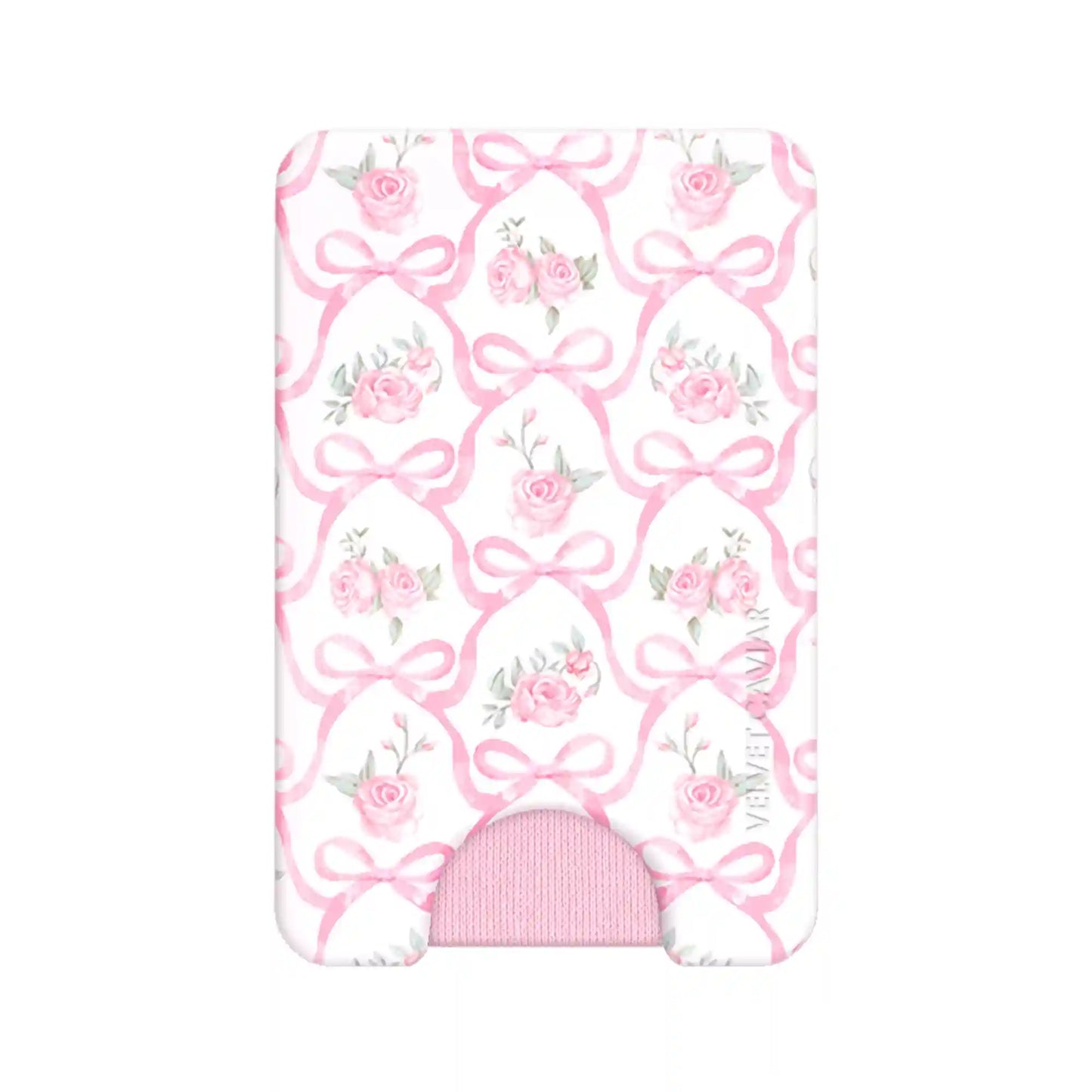 Lovely Pink Bows MagSafe Wallet