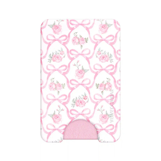 Lovely Pink Bows MagSafe Wallet