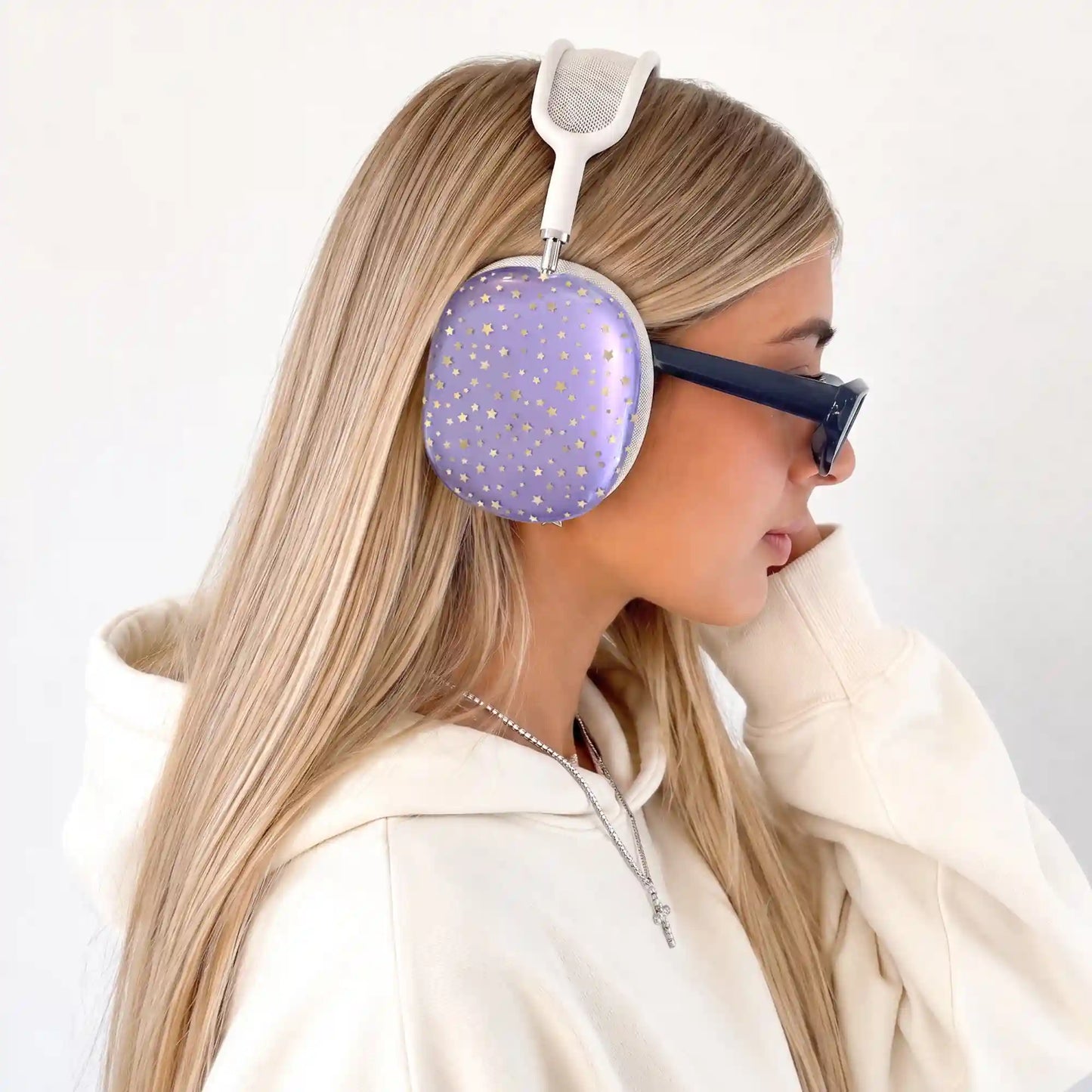 Lilac Celestial Stars AirPod Max Case