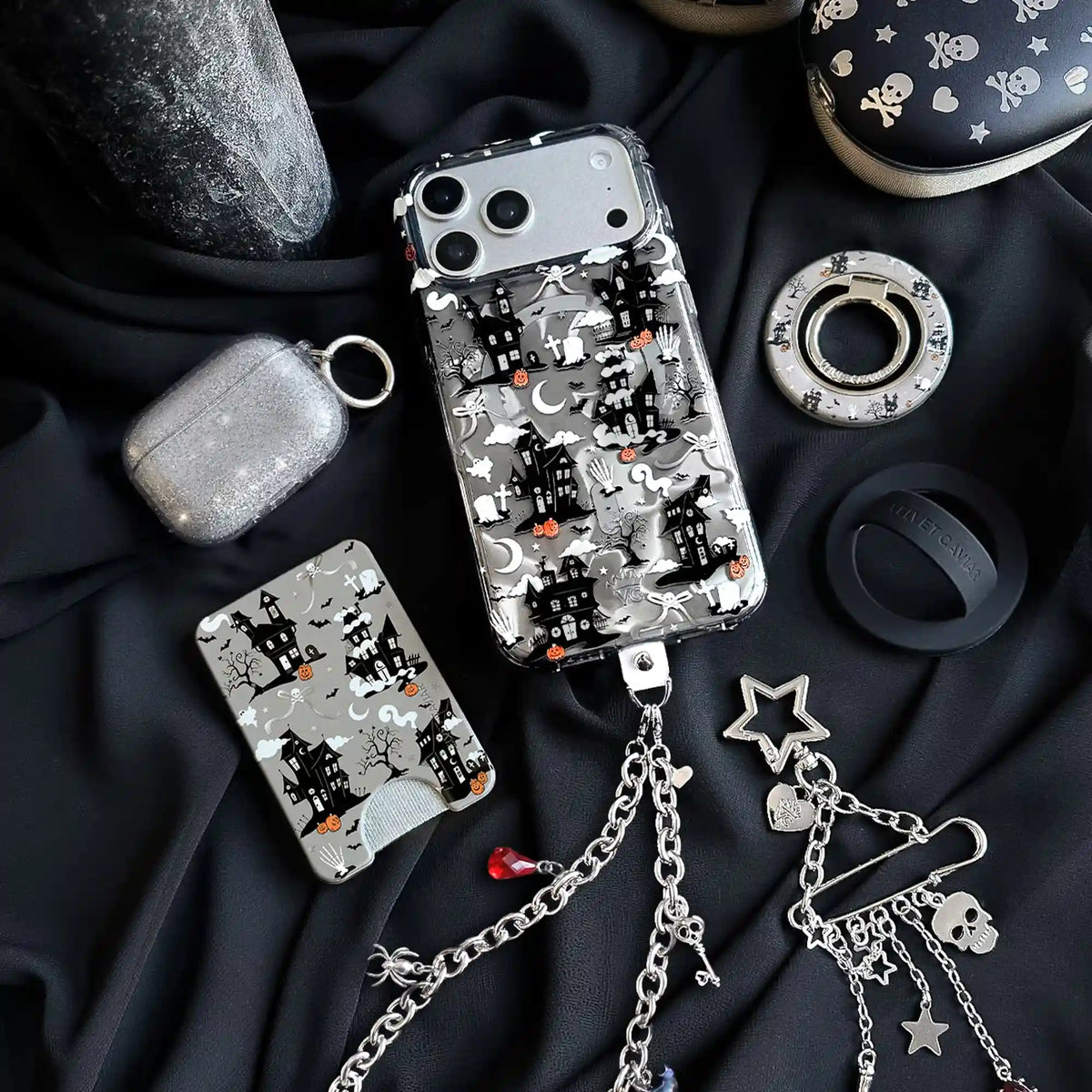 Haunted Houses MagSafe Wallet