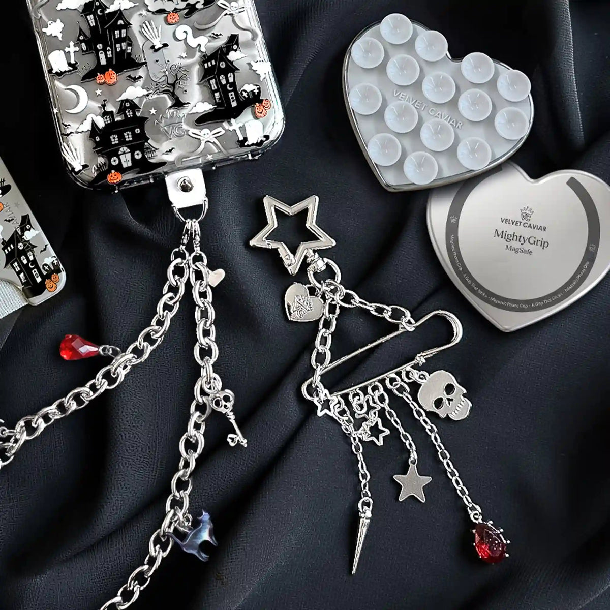 Pretty Punk Bag Charm