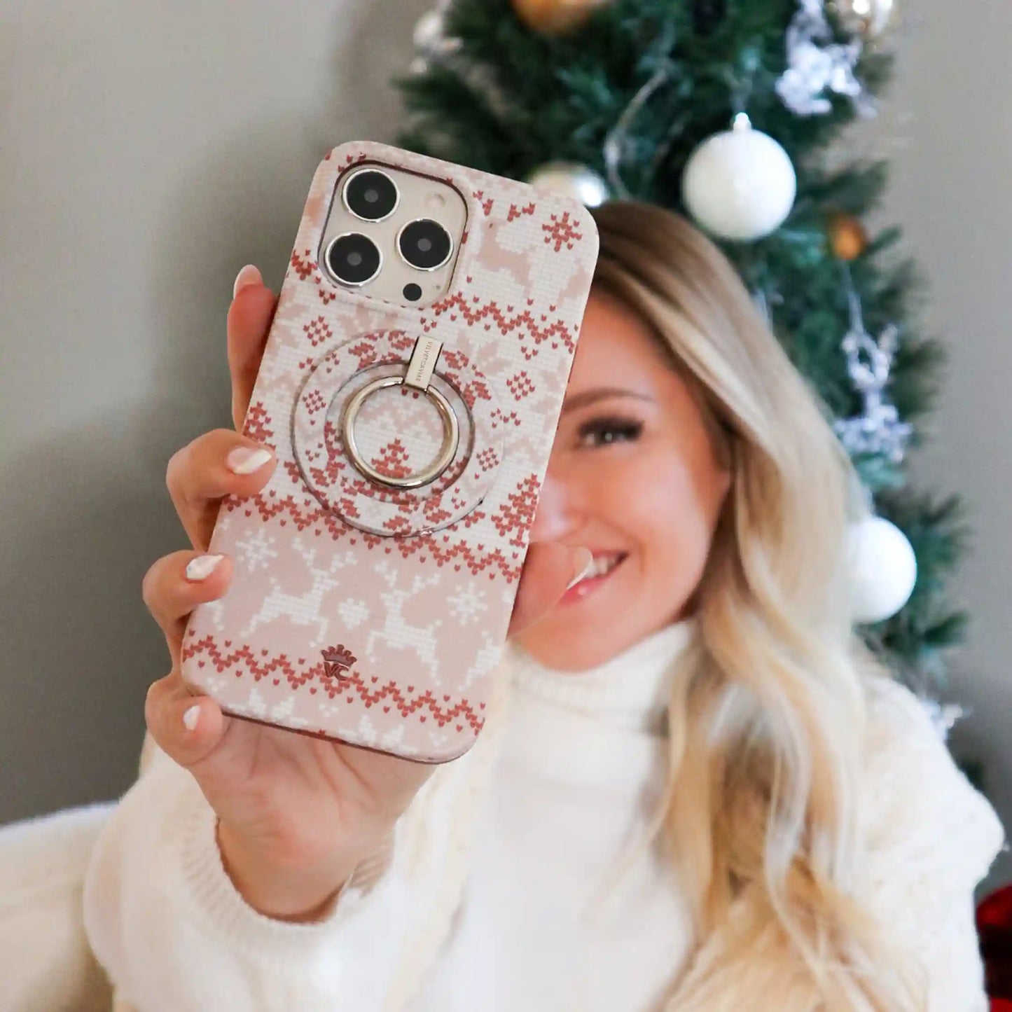 Cozy Chai Sweater iPhone Case