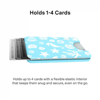 Aquamarine Holo MagSafe Wallet