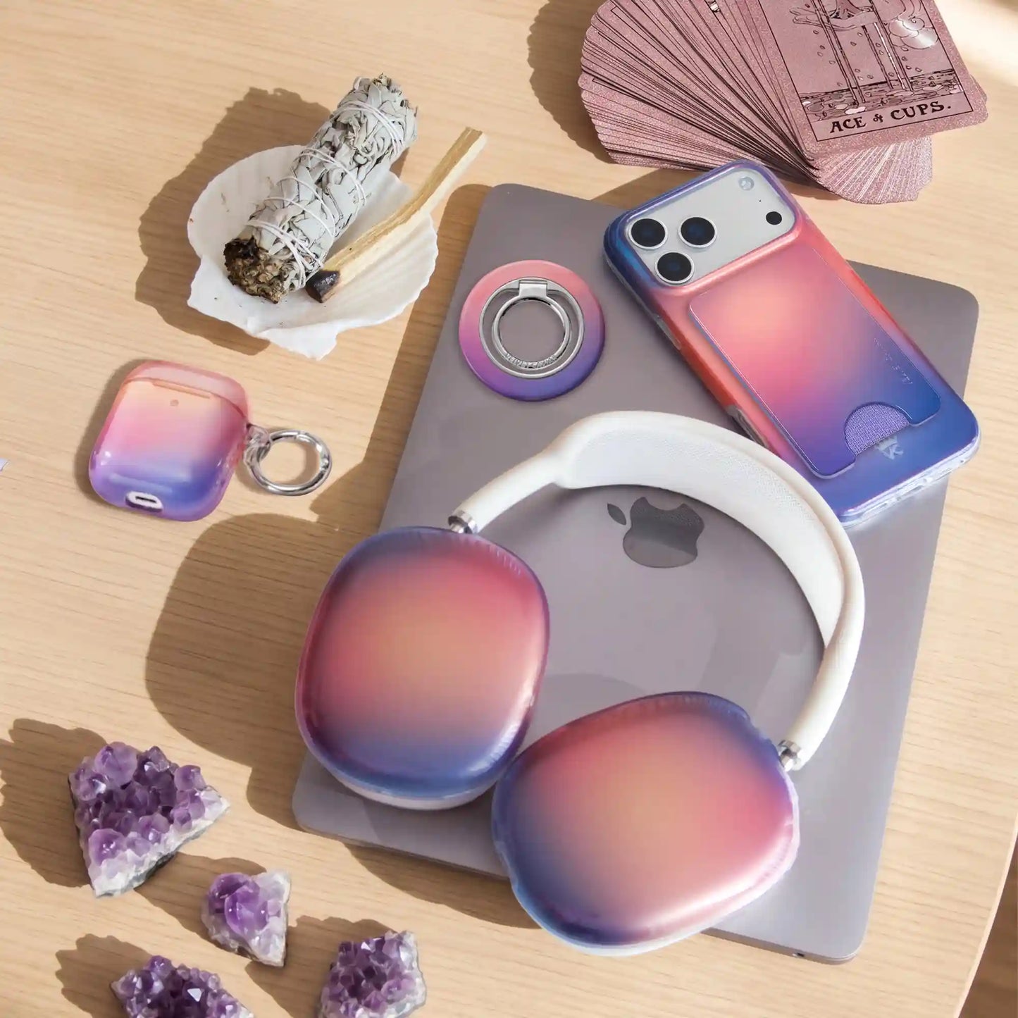 Sunset Glow Aura AirPod Case