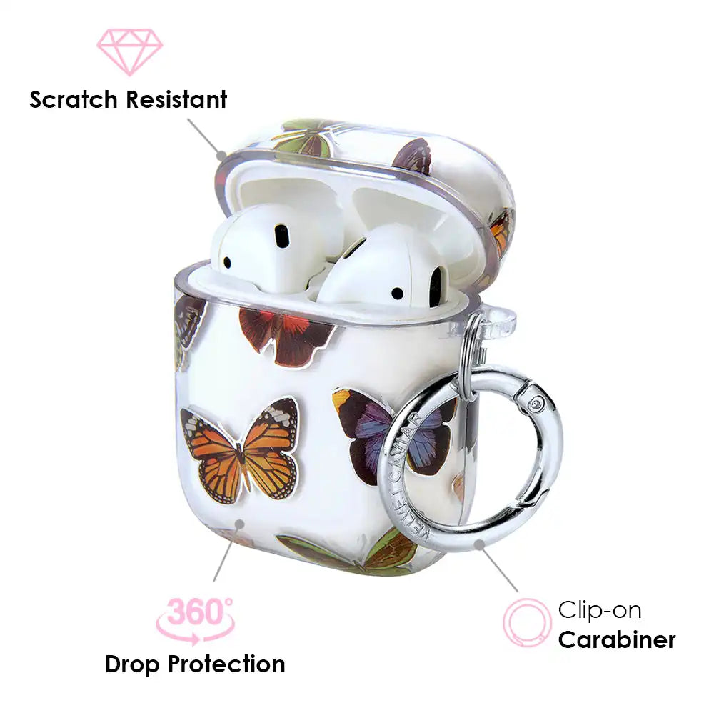 Vintage Butterfly Airpods Case