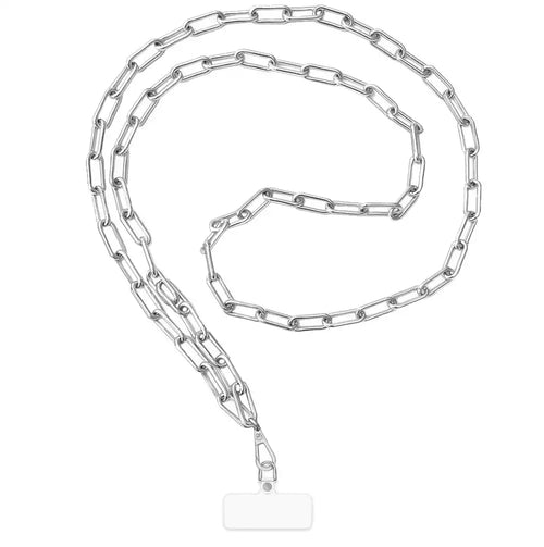 Silver Chain Phone Crossbody Strap