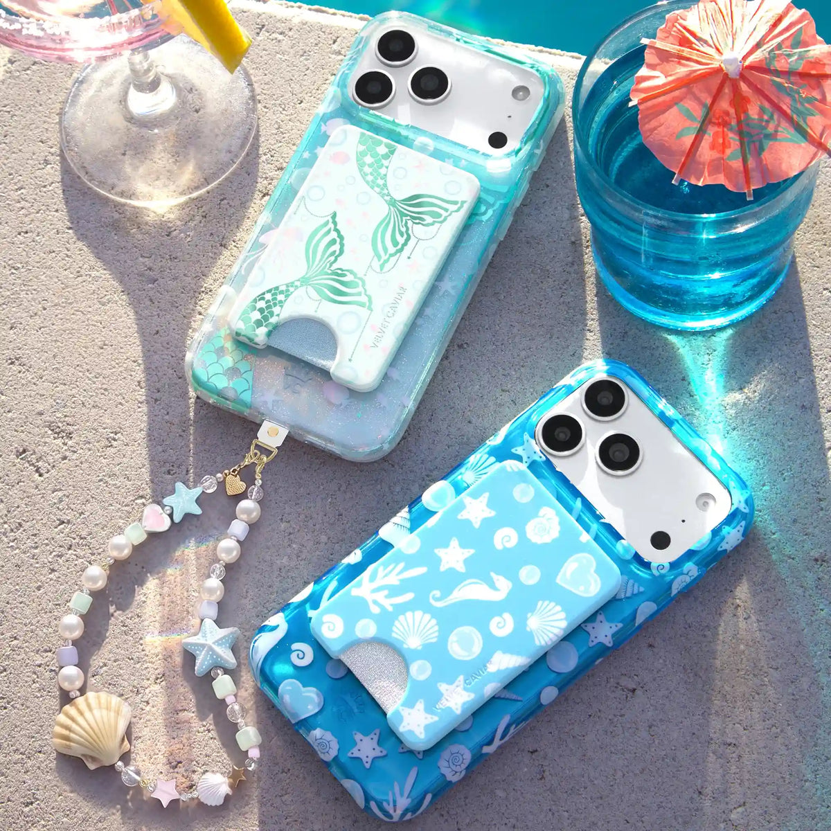 Seashells Phone Charm