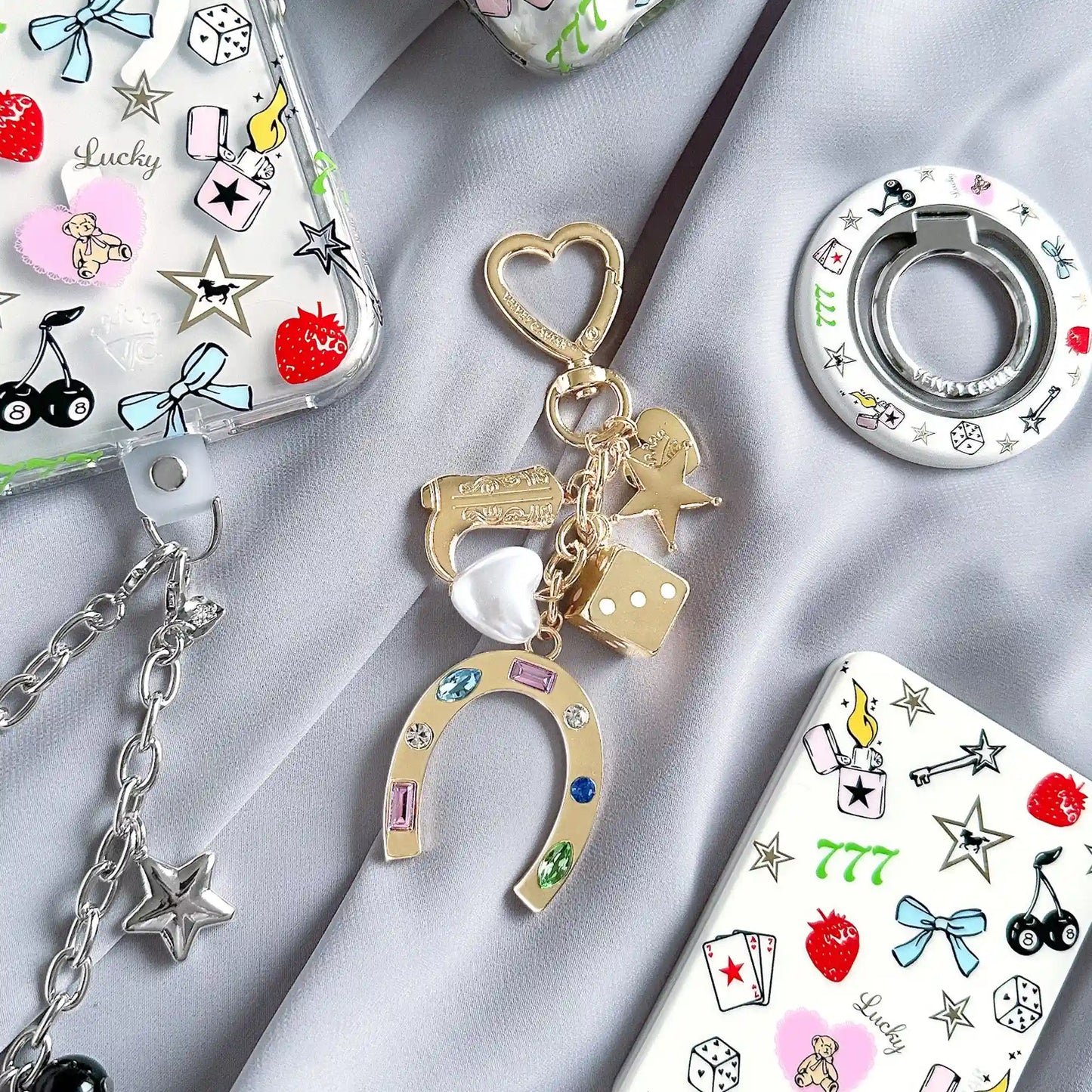 Horseshoe Bag Charm