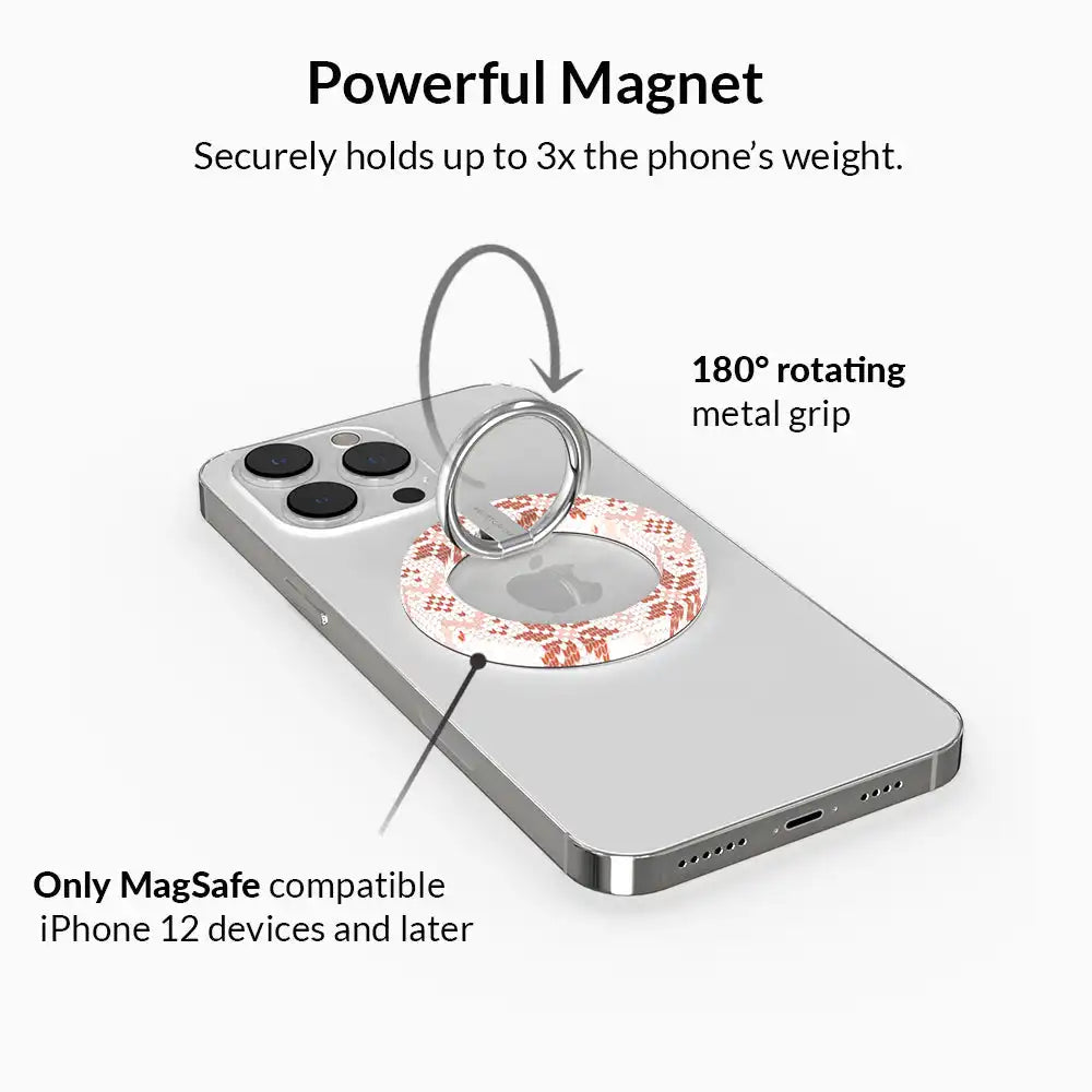 Cozy Chai Sweater MagSafe Grip Ring