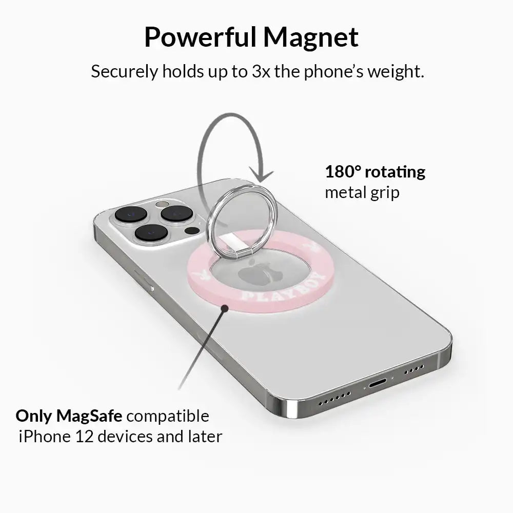 Playboy Pink Bunny MagSafe Grip Ring