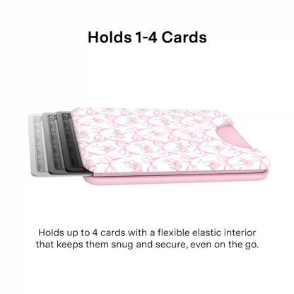 Lovely Pink Bows MagSafe Wallet