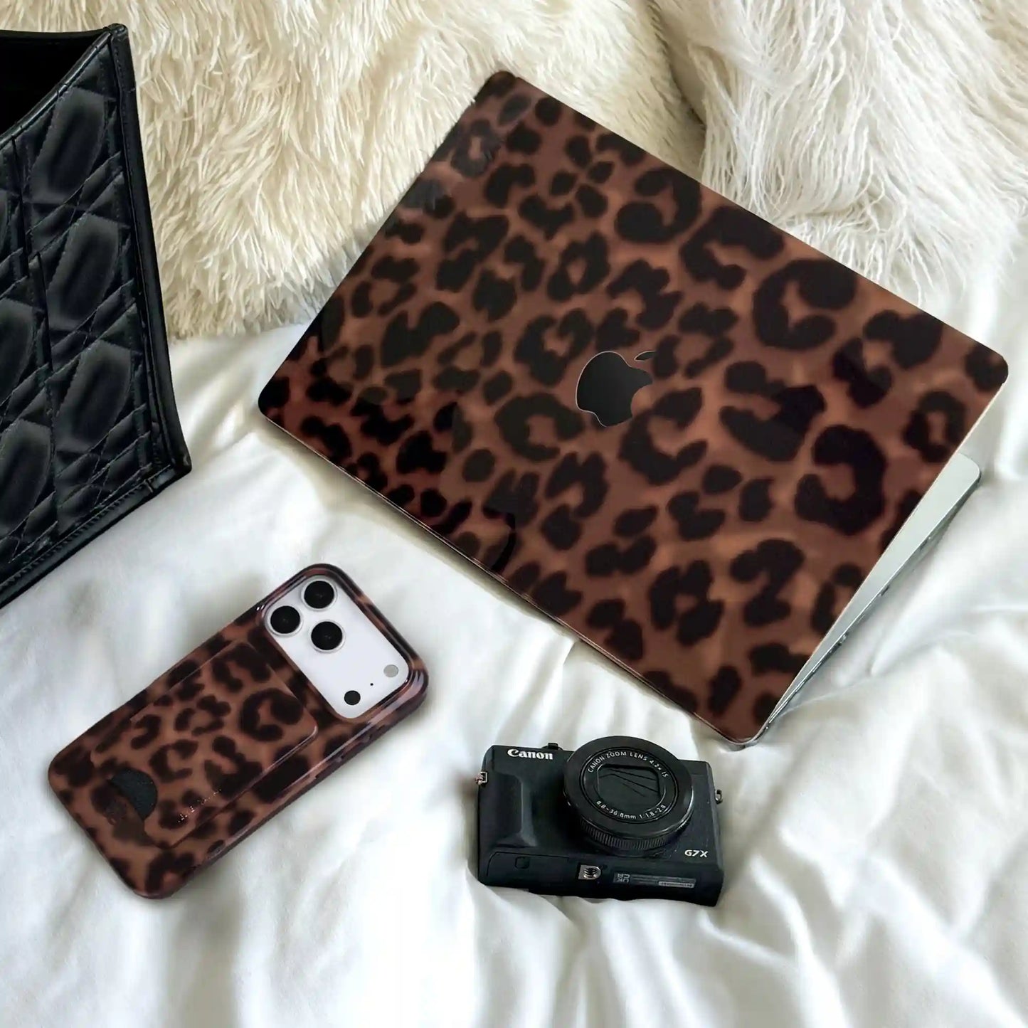 It Girl Leopard MagSafe Wallet