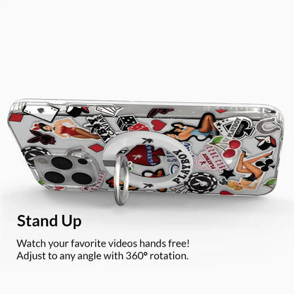 Playboy White Bunny MagSafe Grip Ring