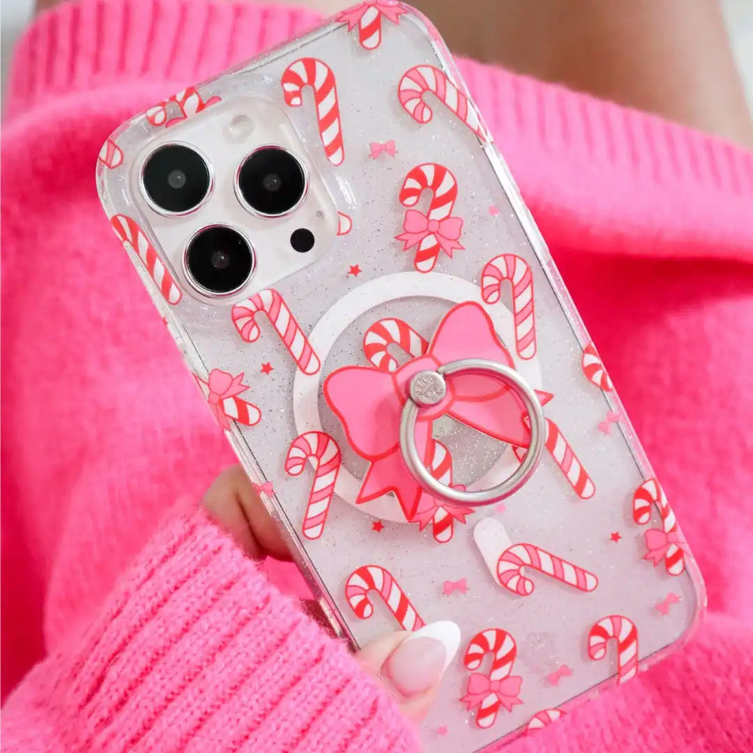 Pink Bow Phone Ring