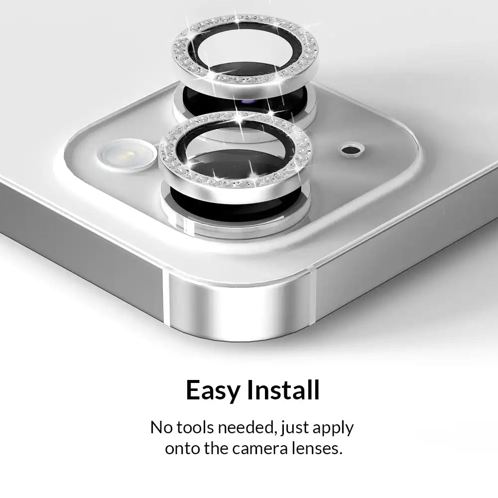 Crystal Glam Camera Lens Protector for iPhone