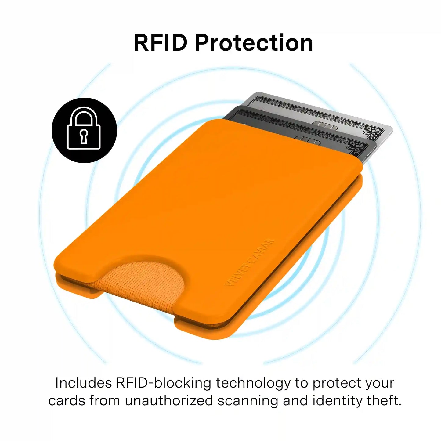 Pumpkin Spice Orange MagSafe Wallet
