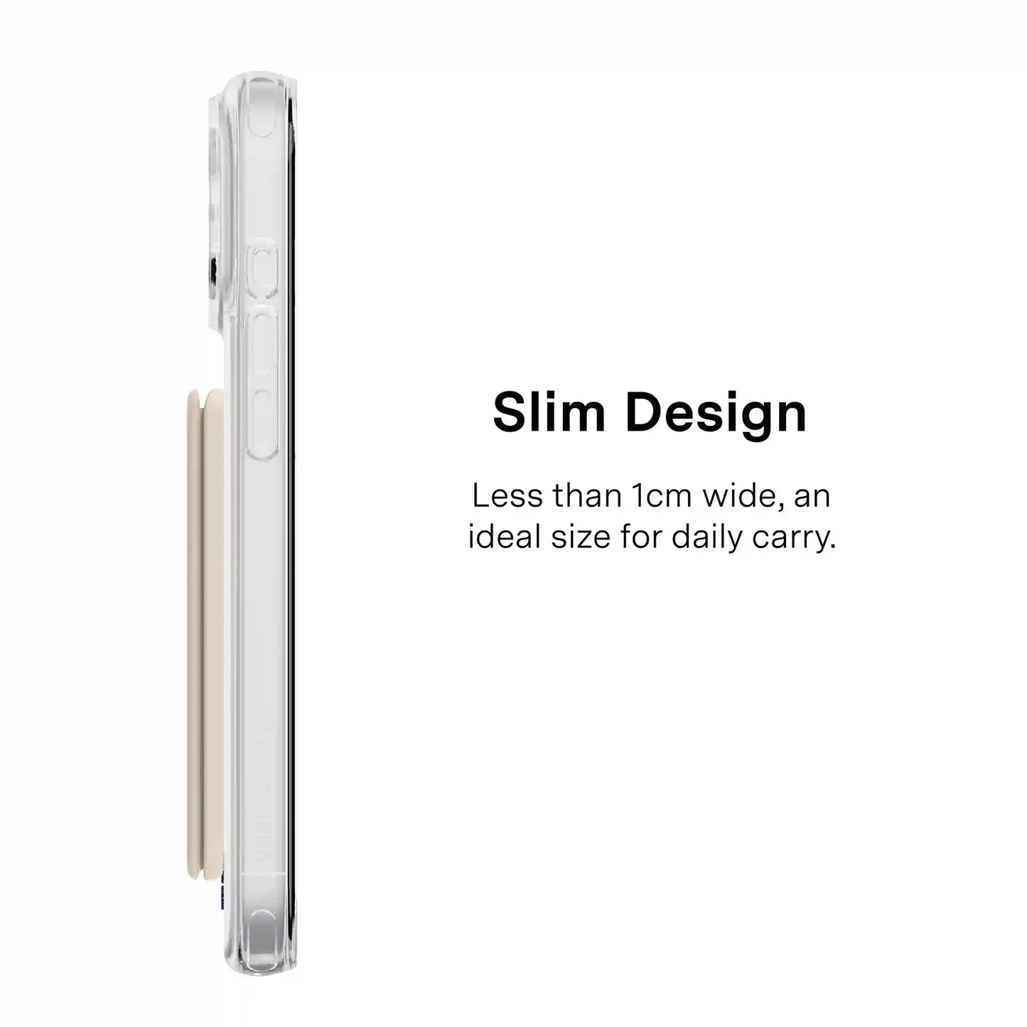 Sand Stone MagSafe Wallet
