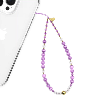 Amethyst Gemstone Phone Charm