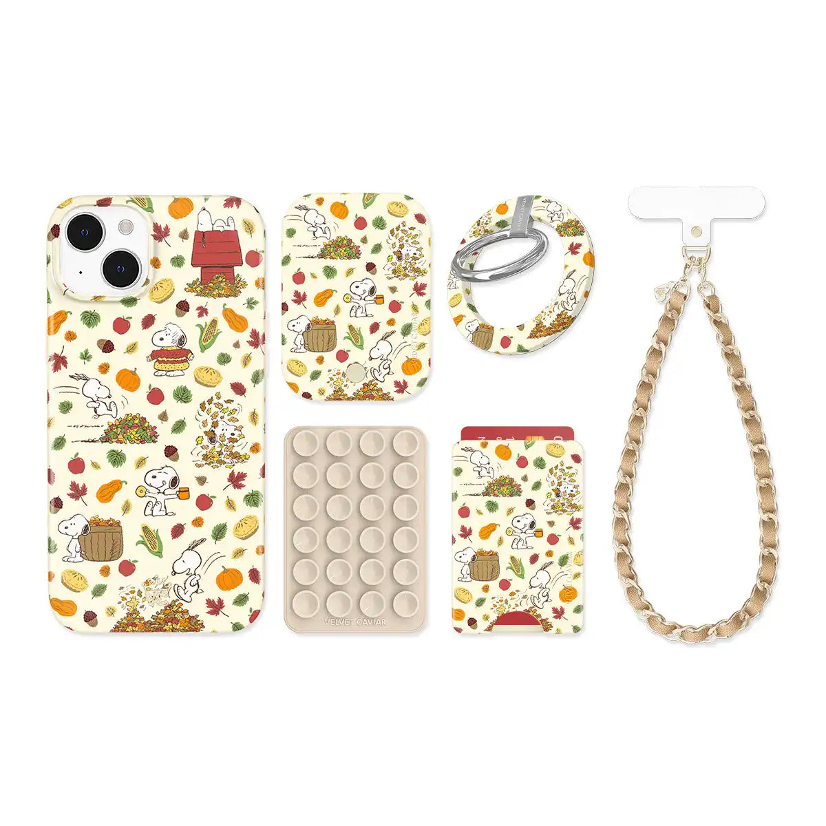 Snoopy Autumn Leaves iPhone Bundle Set