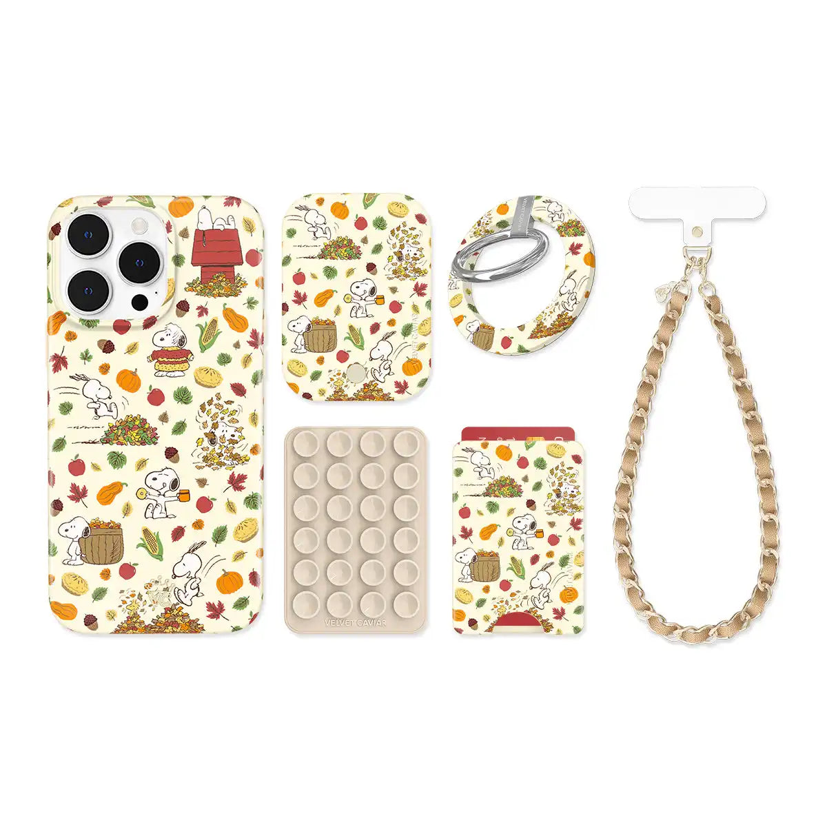 Snoopy Autumn Leaves iPhone Bundle Set