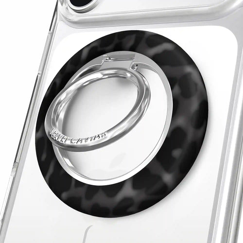 It Girl Black Leopard MagSafe Grip Ring
