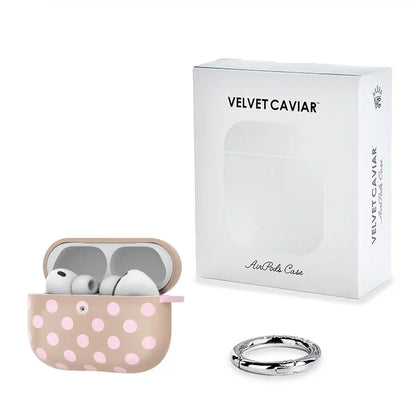 Brown Sugar Polka Dot AirPod Case