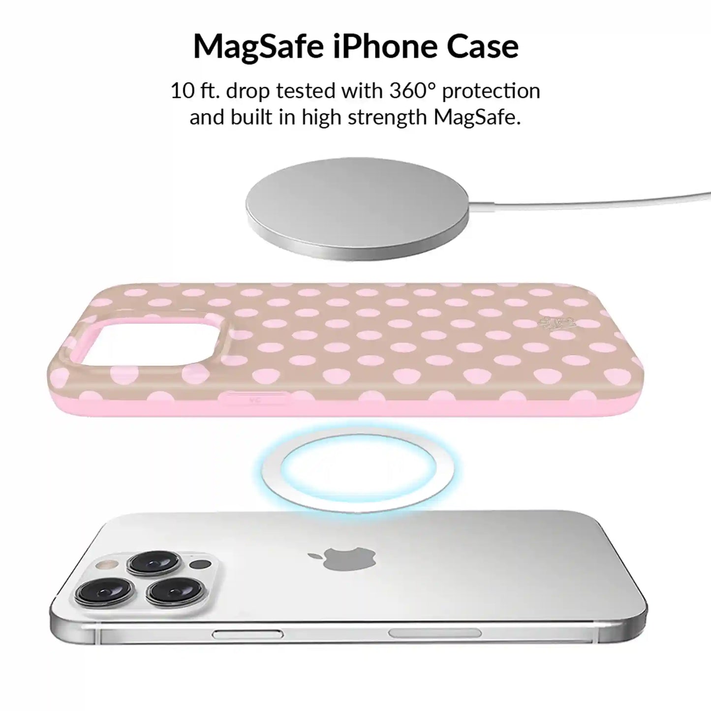 Brown Sugar Polka Dot iPhone Bundle Set